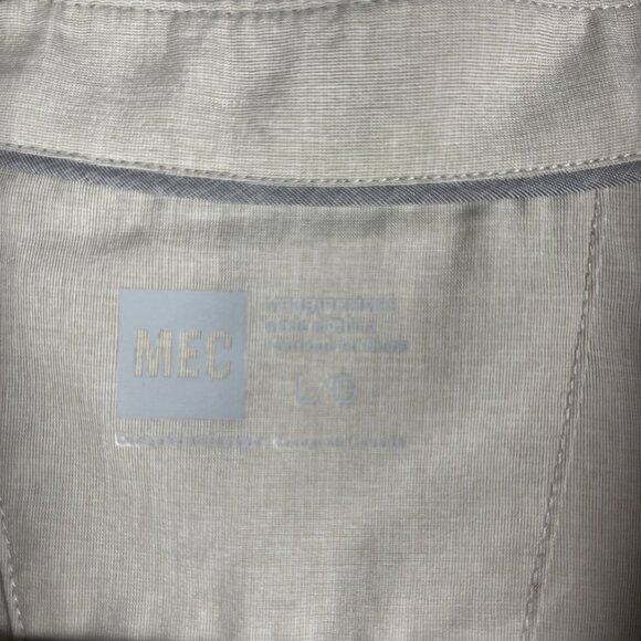 Mountain Equipment Co-op MEC Ultralight Hiking Button Tech Shirt Men's L Beige - Picture 7 of 16